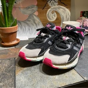 Adidas Tresc Run 'Black Pink' Sneakers | Men's Size 9